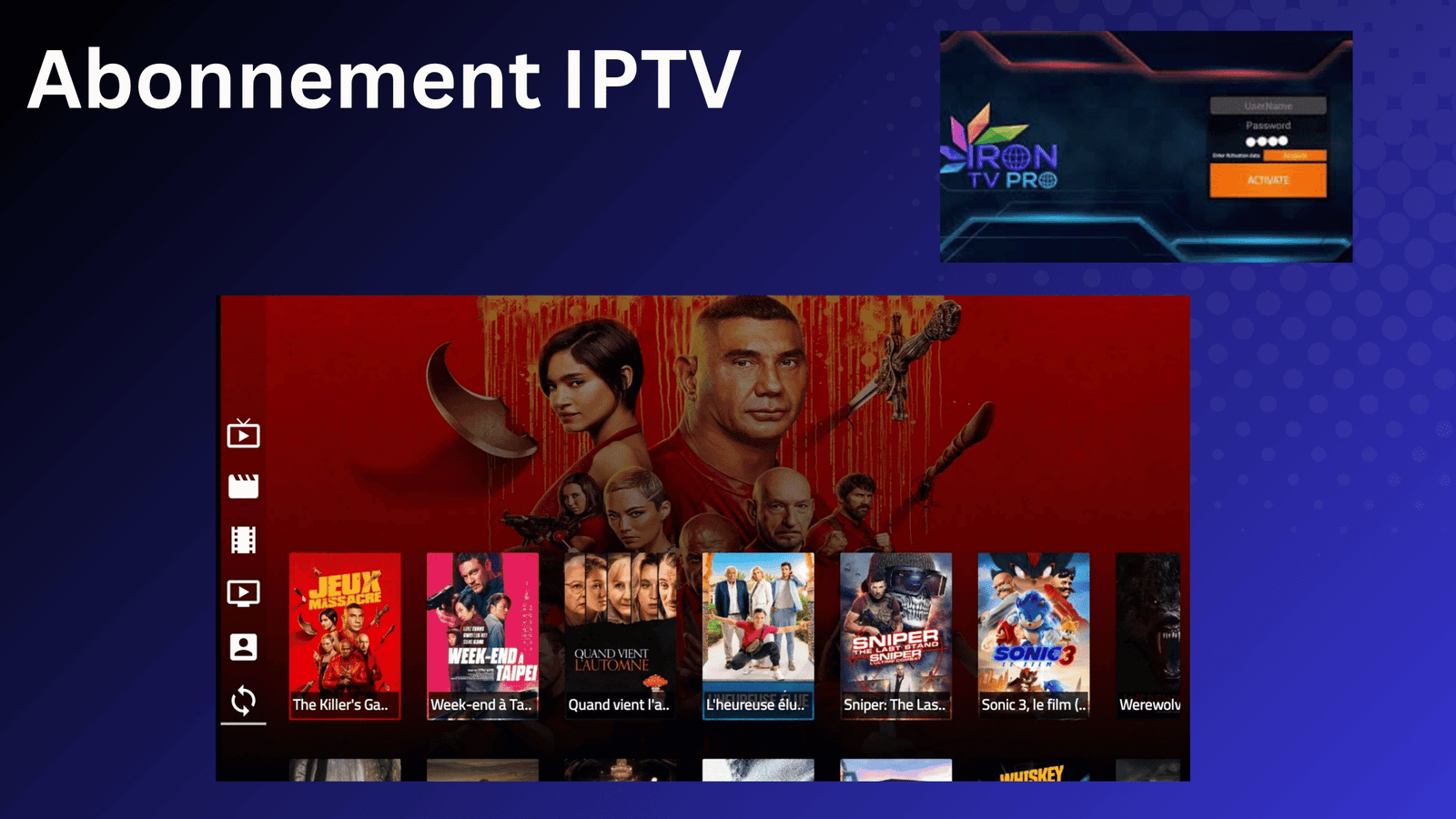 Abonnement IPTV : Tout savoir sur Iron IPTV et le meilleur service