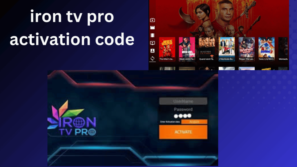 iron tv pro activation code