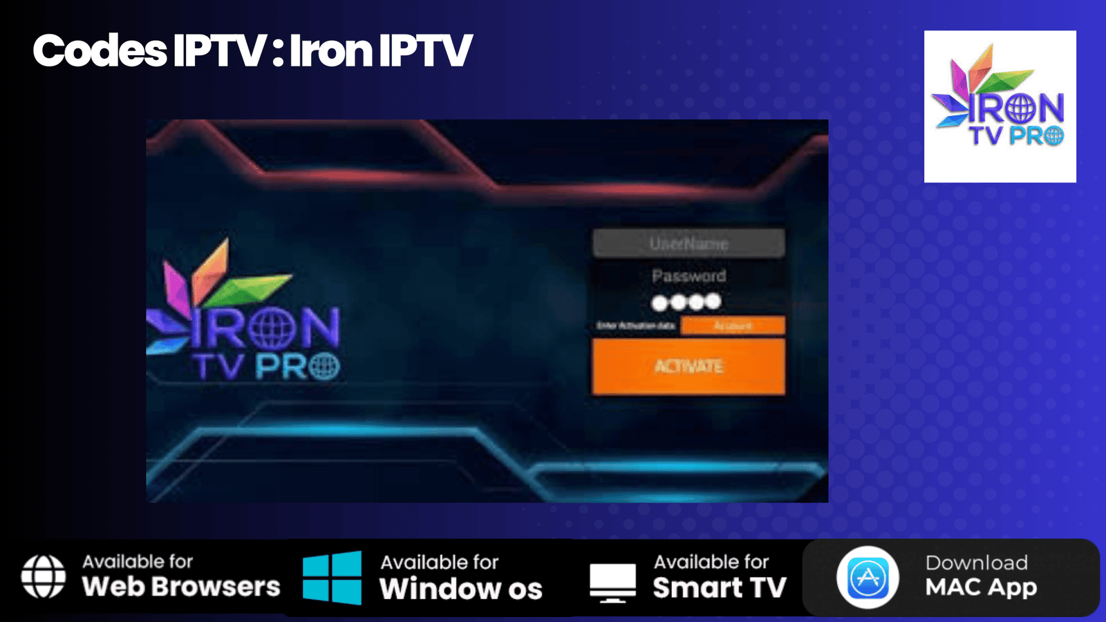 Codes IPTV : Vivez l’Expérience de Streaming 4K avec Iron IPTV