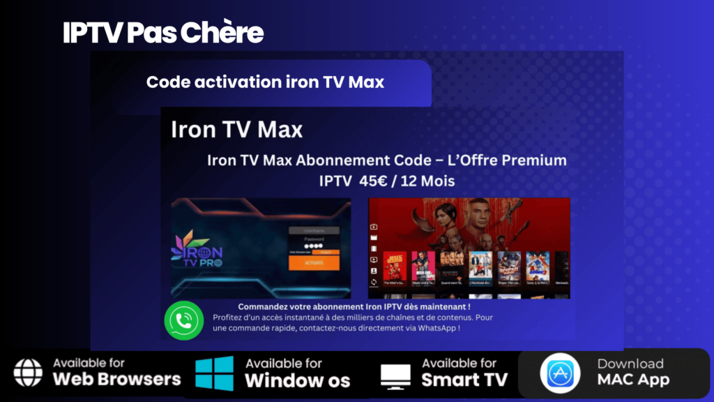 IPTV Pas Chère