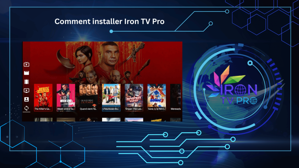 Comment installer Iron TV Pro