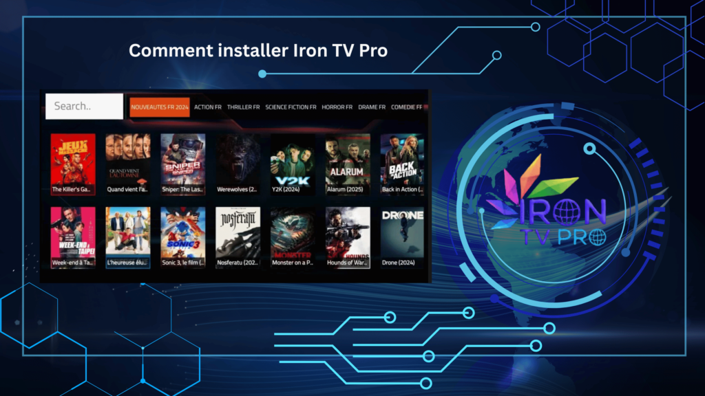 Comment installer Iron TV Pro