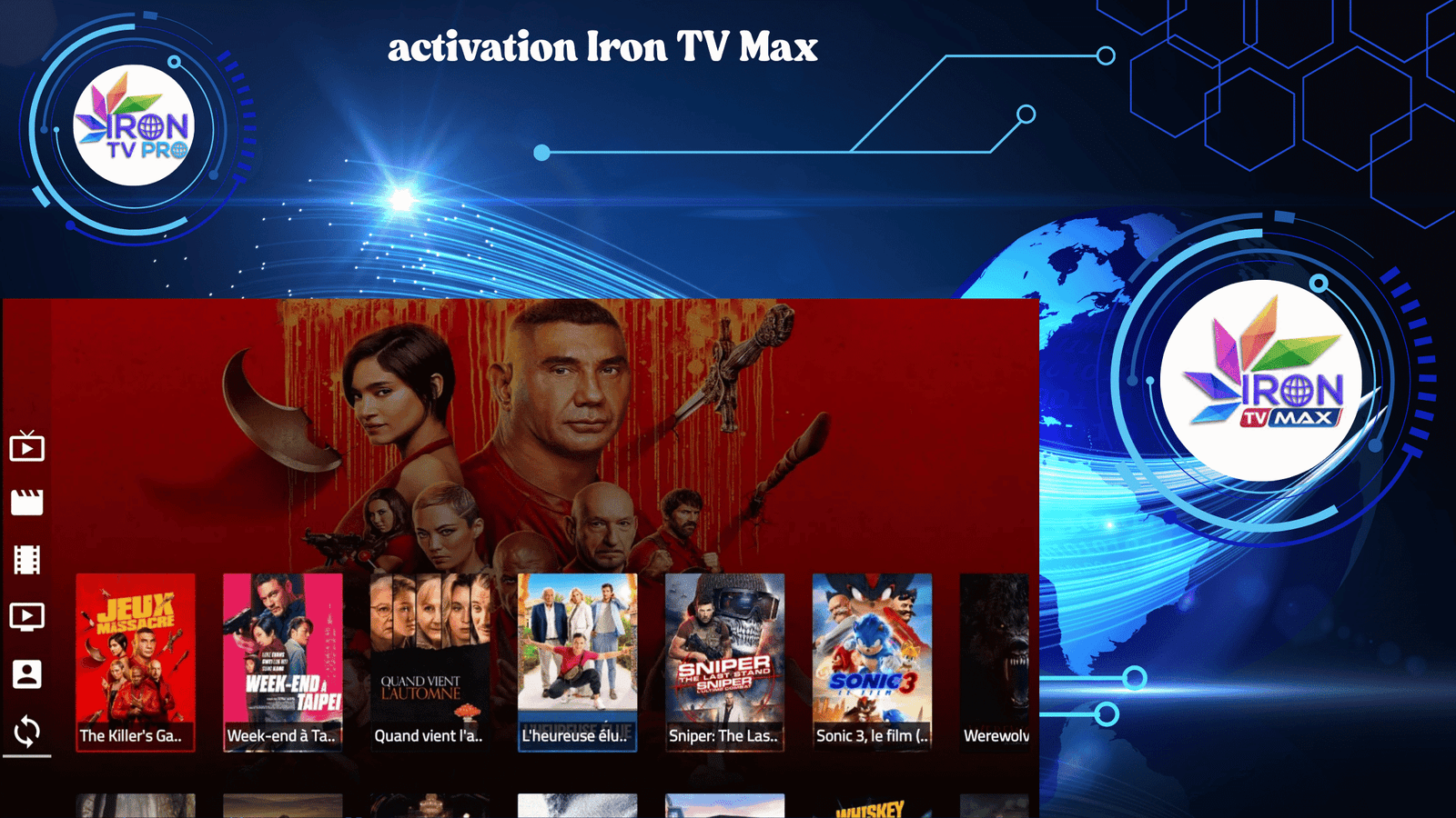 activation Iron TV Max
