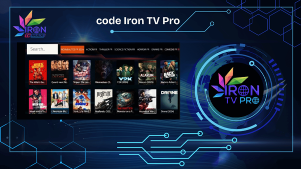 Code Iron TV Pro 6 mois